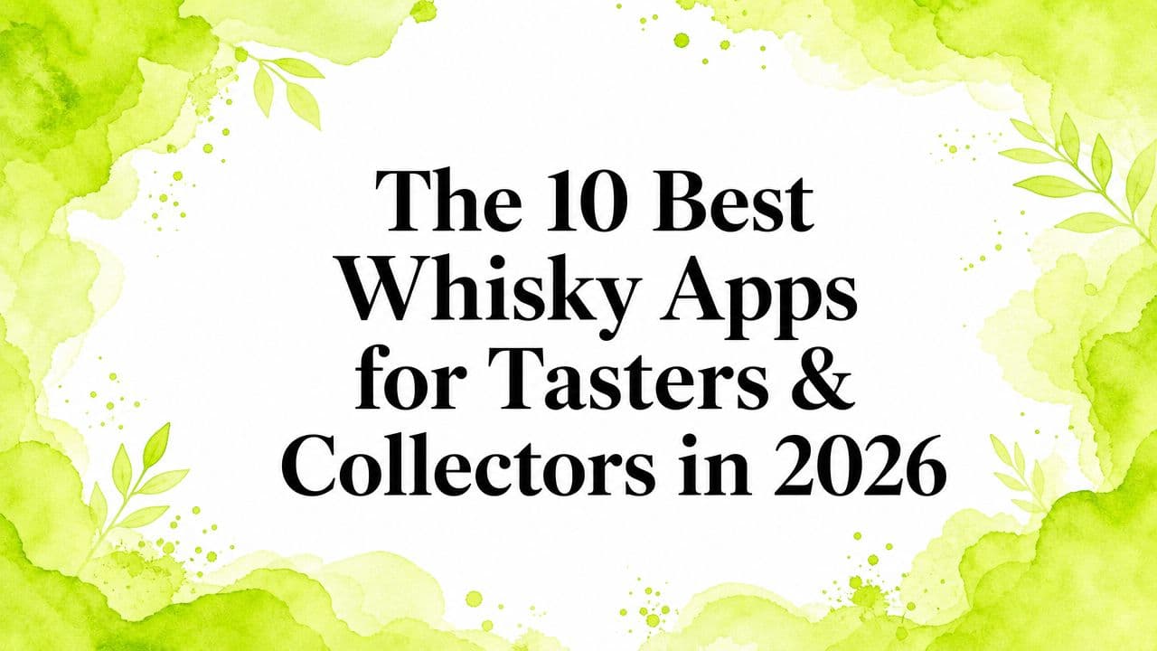 The 10 Best Whisky Apps for Tasters & Collectors in 2026