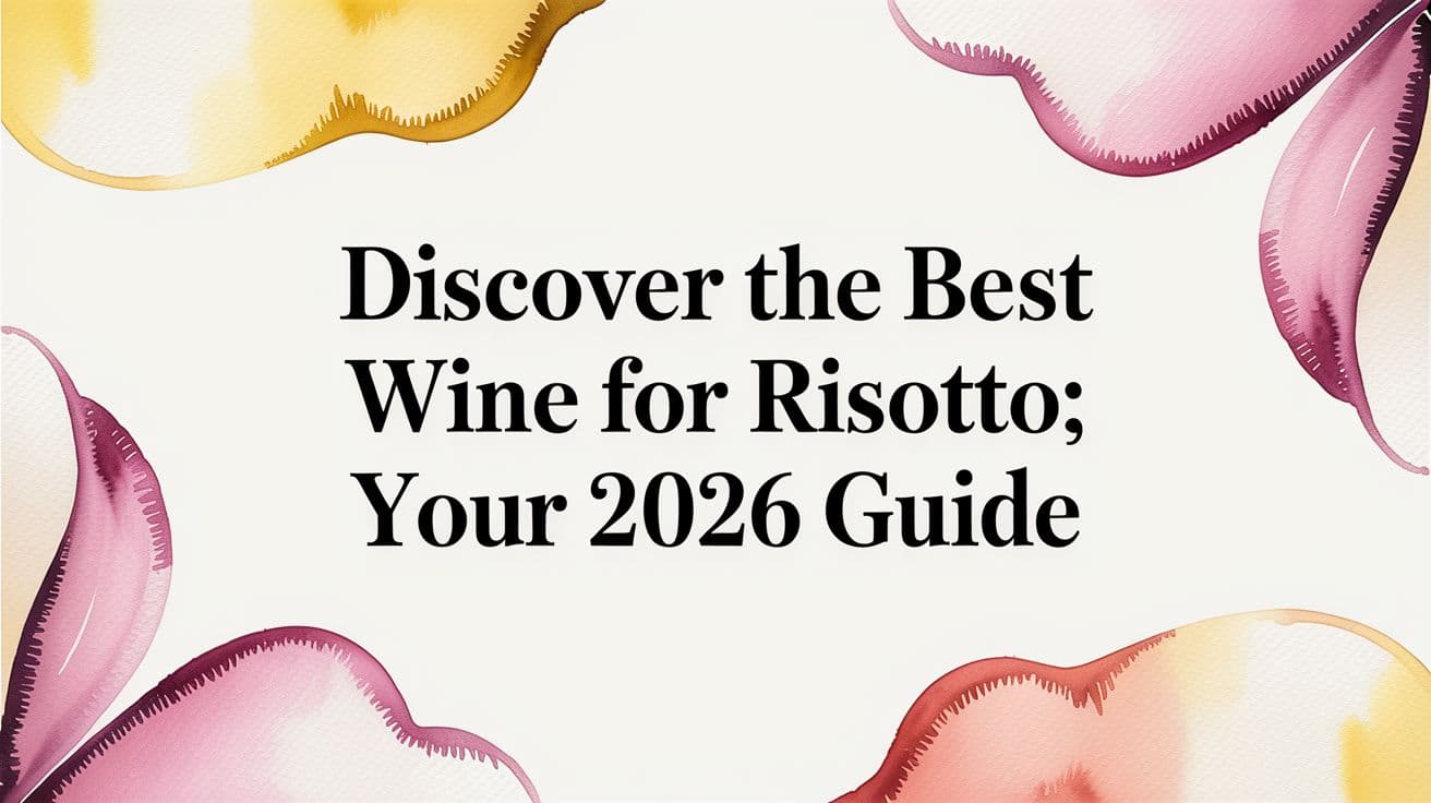 Discover the Best Wine for Risotto: Your 2026 Guide